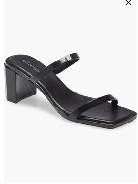 Jeffrey Campbell Jamm-3 Jelly Slide Sandals in Black